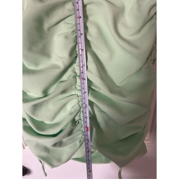 Zara lime green topped up with crunched up sides size small runs like extra smal - Picture 7 of 7